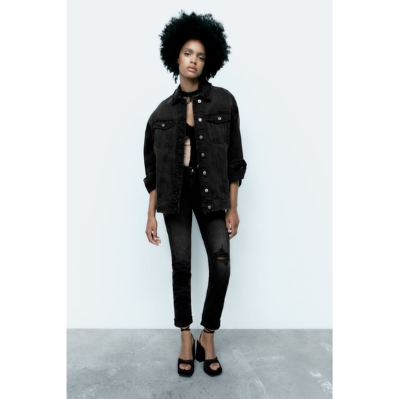 Zara oversized denim jacket - Picture 6 of 15
